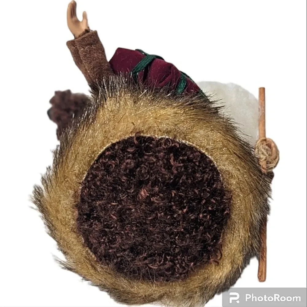 Fur & Fiber St Nicholas Christmas Tree  Ornament